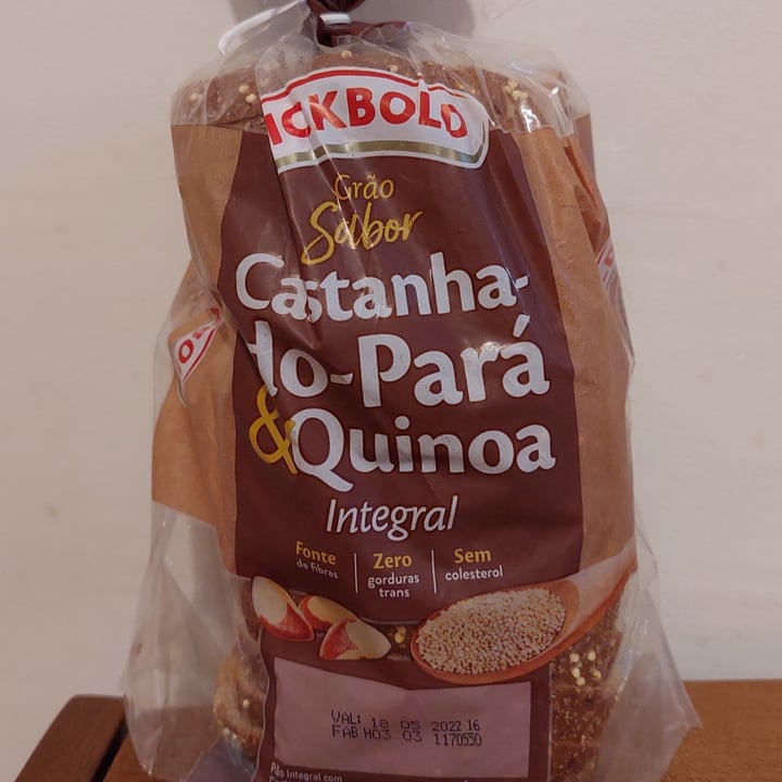 photo of Wickbold pão de castanha do para w quinoa shared by @jordania on  09 May 2022 - review