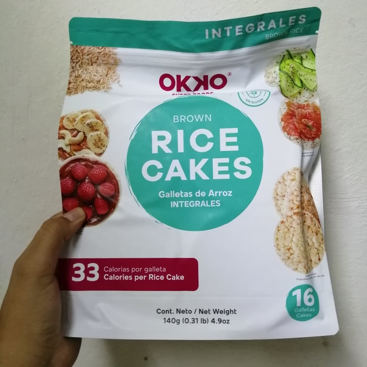 photo of Okko Super Foods Galletas De Arroz shared by @nekokiwi on  23 Jul 2021 - review