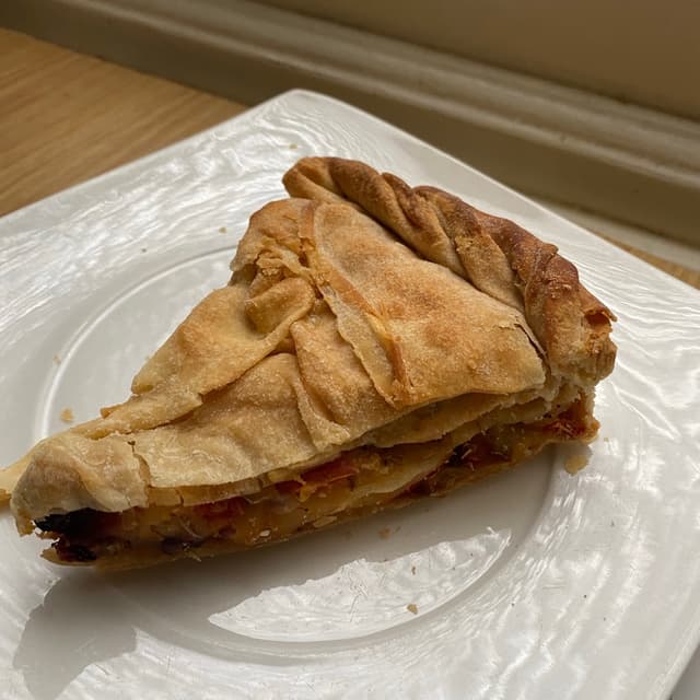 Foto do prato “Empanada de verduras”