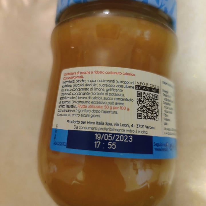review photo of Hero Light Confettura Alle Pesche shared by @manuelocchetti on 28 Apr 2022 - review