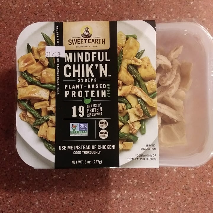 photo of Sweet Earth Mindful Chik’n Strips shared by @pamjah on  22 Feb 2021 - review