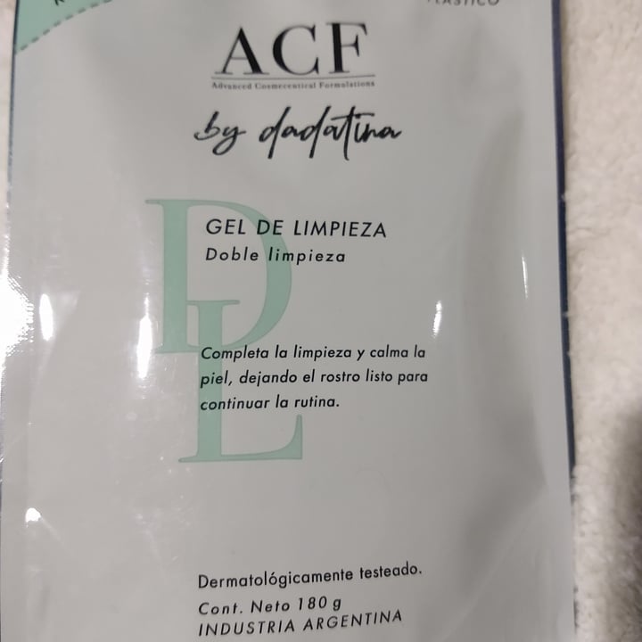 photo of ACF Gel de Limpieza shared by @vegmay on  13 Nov 2021 - review