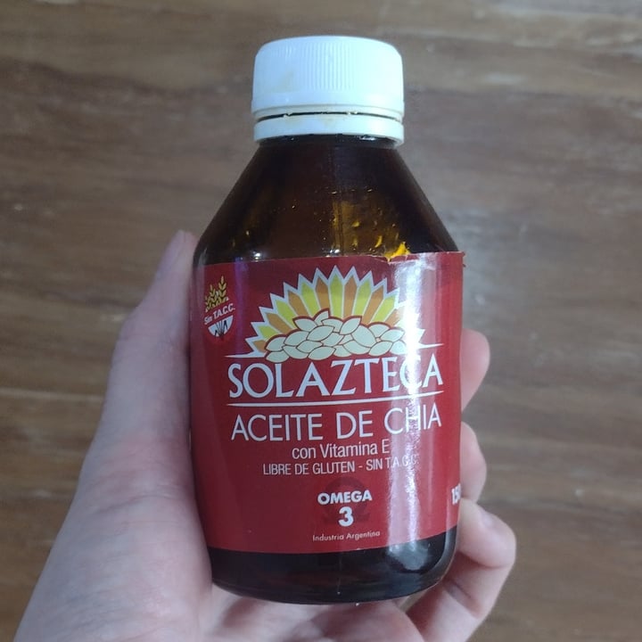 photo of Solazteca Aceite de Chia shared by @sofiavaazquez on  26 May 2021 - review