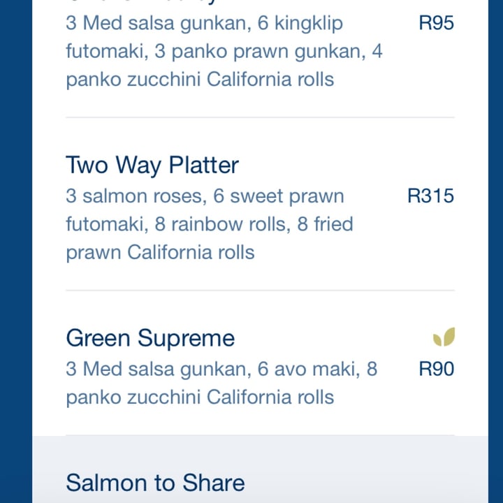 review photo of Ocean Basket Green Supreme Platter shared by @ctfloof on 07 Oct 2022 - review