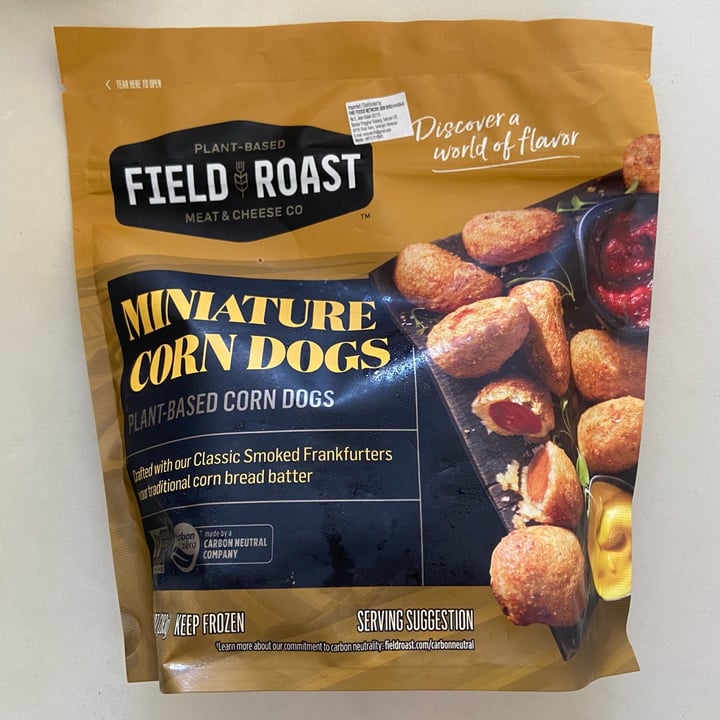 photo of Field Roast Miniature Corn Dogs shared by @dafnelately on  16 Mar 2022 - review