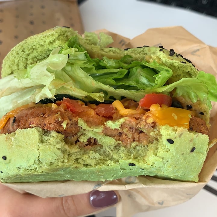 photo of Flower Burger Jungle Burger shared by @millula on  27 Nov 2021 - review