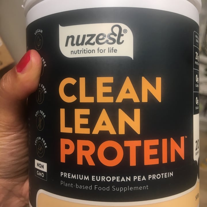 photo of Nuzest Clean Lean Protein Natural shared by @mangoshake on  19 Jul 2021 - review