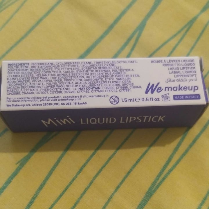 photo of Wemakeup Mini ever 09 shared by @vegarebel on  15 Apr 2022 - review
