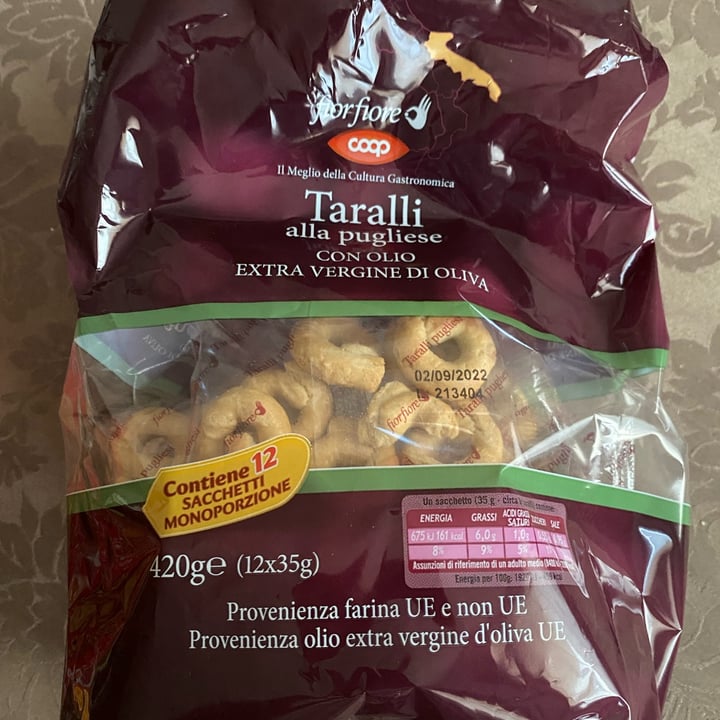 review photo of Fior Fiore Coop Taralli alla pugliese shared by @mailalongo on 25 Mar 2022 - review