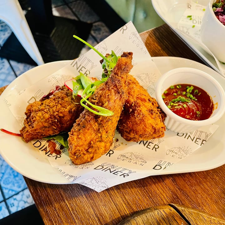 photo of Unity Diner Southern Fried Chikken Drumsticks shared by @neets on  15 Oct 2021 - review
