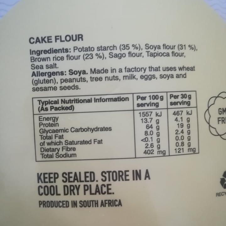 photo of Nature's Choice Gluten free Cake Flour shared by @ang-ella on  16 Oct 2020 - review