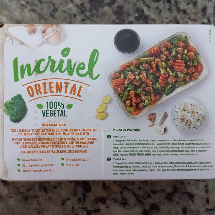 review photo of Incrível - Seara Incrível Oriental shared by @myrella on 27 Aug 2022 - review