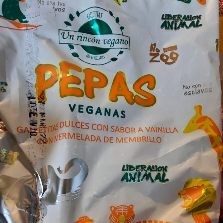 review photo of Un RincĂłn Vegano Pepas Galletitas Dulces con Sabor a Vainilla con Mermelada de Membrillo shared by @jana7 on 30 Aug 2021 - review