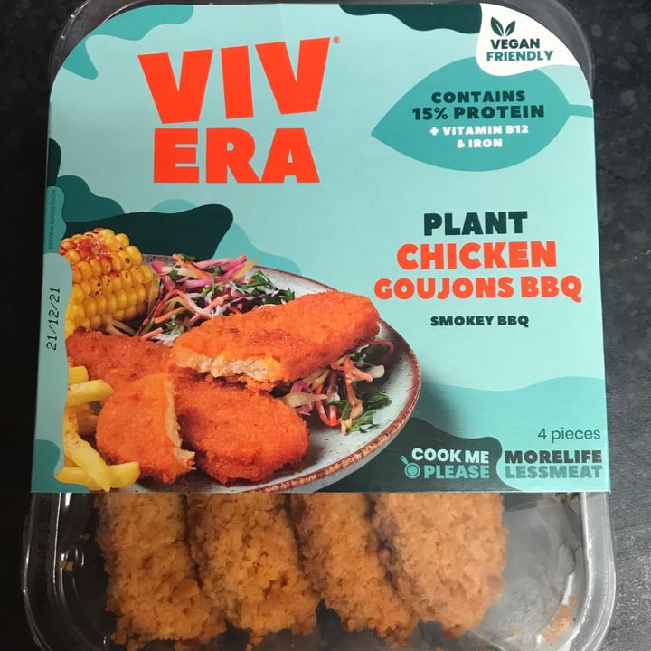 photo of Vivera Chicken Goujons (BBQ) shared by @charliejones1 on  22 Dec 2021 - review