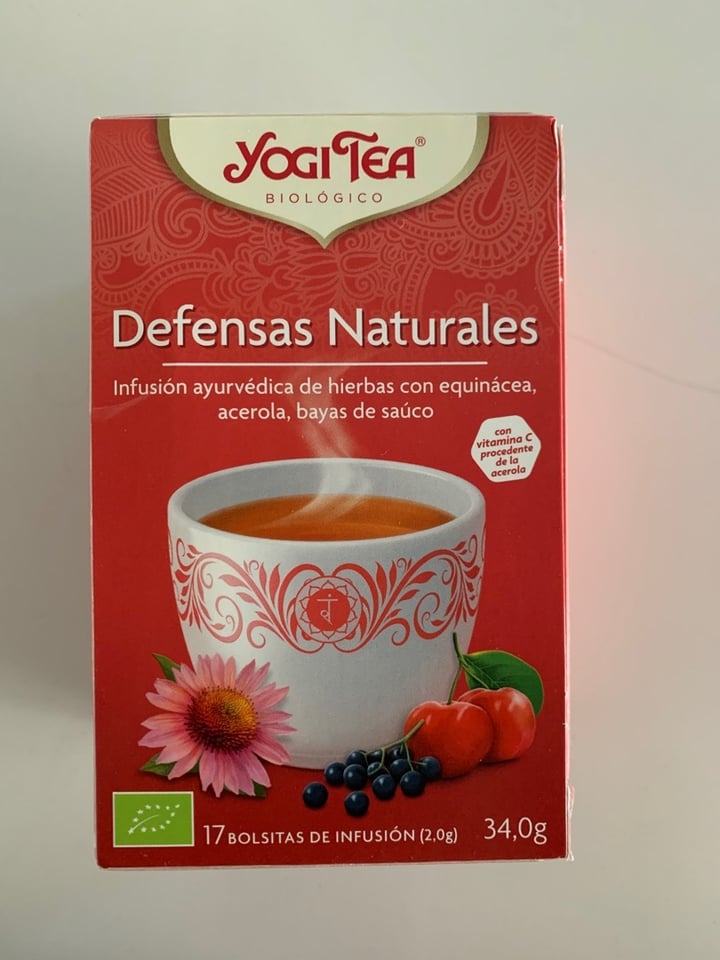 photo of Yogi Tea Organic Defensas Naturales shared by @marturski on  20 Feb 2020 - review