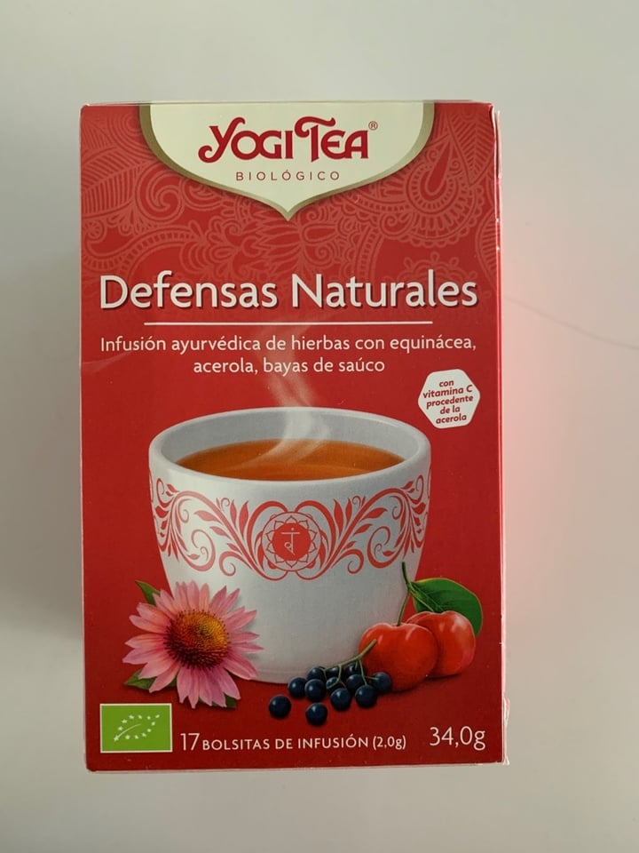 review photo of Yogi Tea Organic Defensas Naturales shared by @marturski on 20 Feb 2020 - review