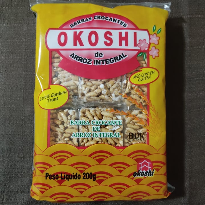 photo of Okoshi Biscoito de cereal doce shared by @micheleaparecidat on  08 May 2022 - review