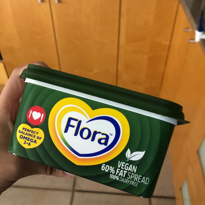 photo of Flora 60% fat spread shared by @micaelaj on  19 Jan 2021 - review