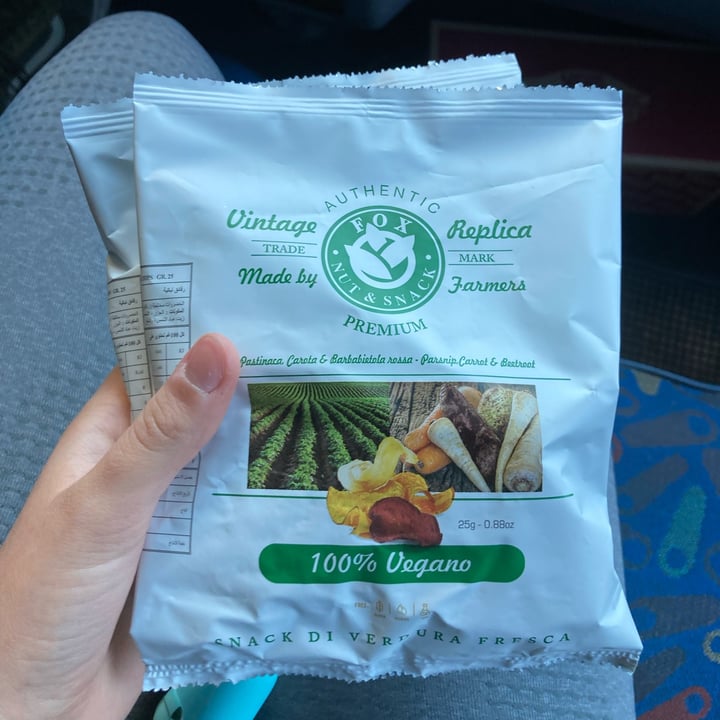 review photo of Vintage Potatoes Fox Nut & Snack Pastinaca carota & barbabietola rossa shared by @carolae on 05 Dec 2022 - review