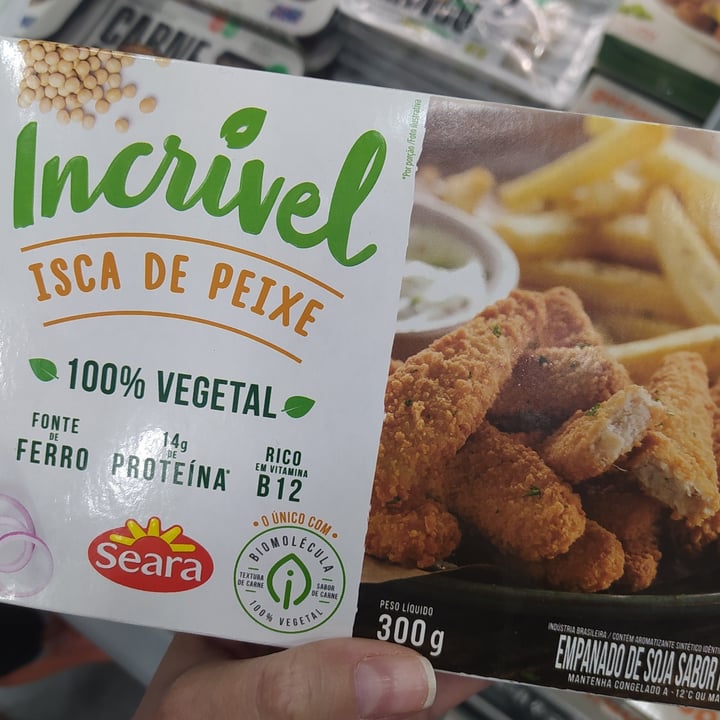 review photo of Incrível - Seara Isca de peixe shared by @gabischoll on 05 Jun 2022 - review