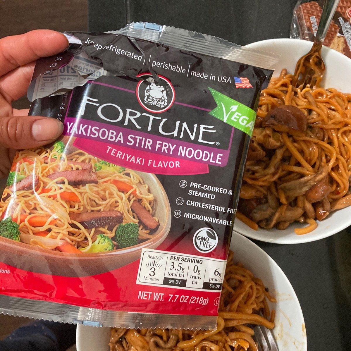 Avaliações de Yakisoba Noodles Teriyaki Flavor da Fortune | abillion