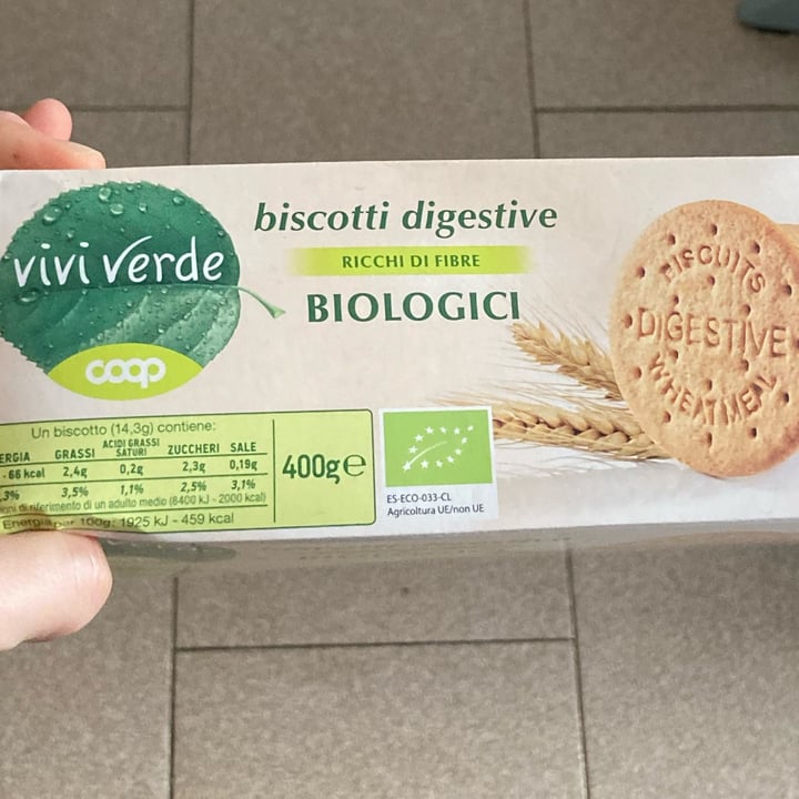 photo of Vivi Verde Coop Biscotti digestive shared by @francescaballetti on  29 Mar 2022 - review