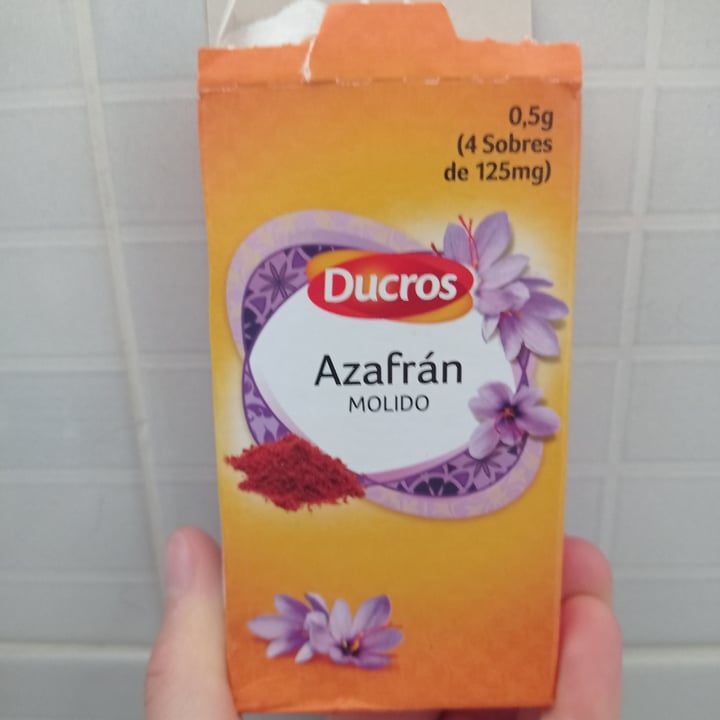 review photo of Ducros Azafrán molido shared by @silvegan96 on 13 Apr 2022 - review