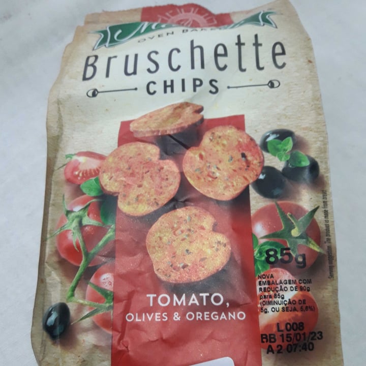 photo of Maretti Bruschette Chips Tomato, Olives & Oregano shared by @vfb on  10 Jan 2023 - review