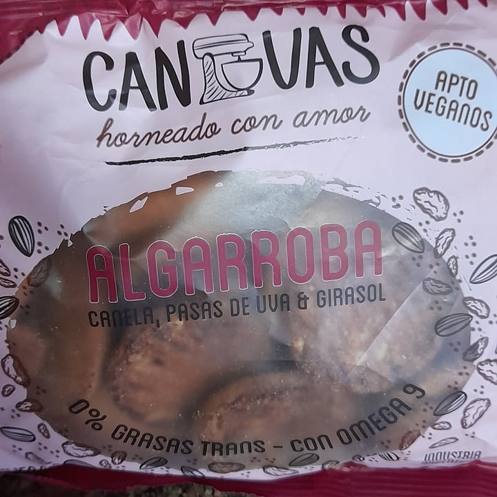 photo of Canvas Galletitas De Algarroba Con Canela, Pasas de Uva Y Girasol shared by @ximevillar31 on  03 Oct 2021 - review