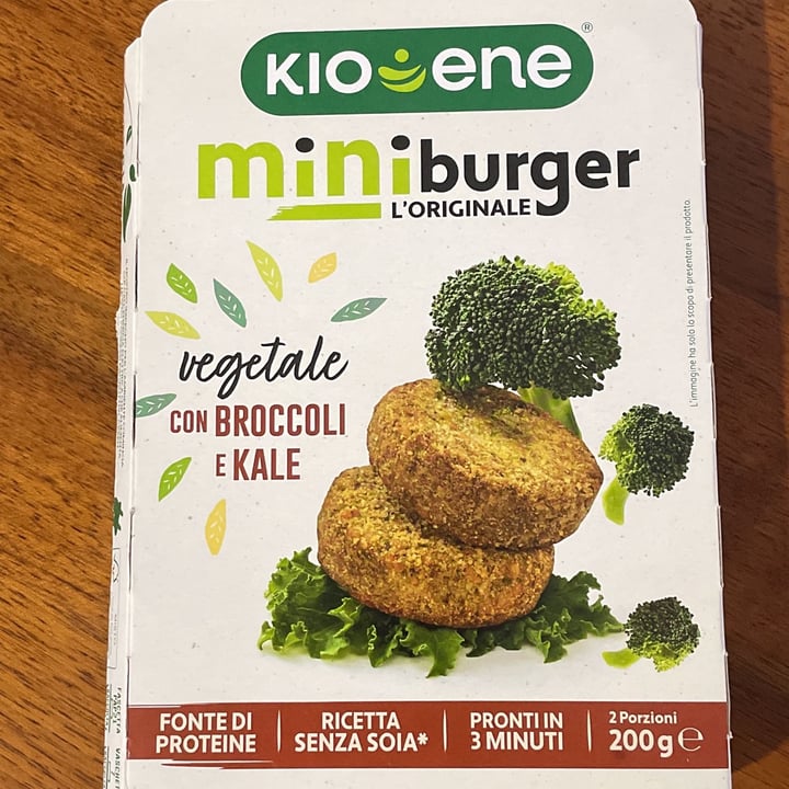 photo of Kioene Burger broccoli & Kale shared by @giulia888 on  12 Jun 2022 - review