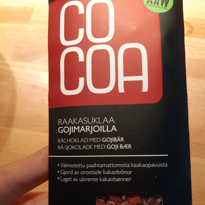 photo of Co Coa Barra de chocolate y goji shared by @carolicagigas on  29 Jul 2020 - review
