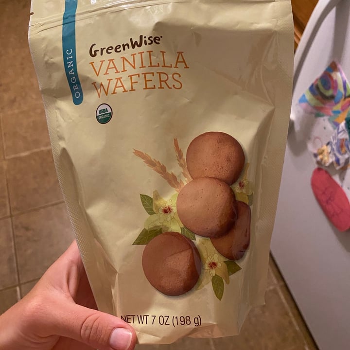 photo of Greenwise Vanilla wafers shared by @sandra741219 on  21 Aug 2021 - review