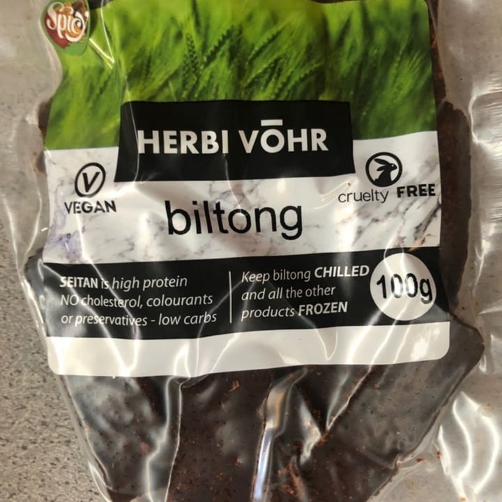 photo of HERBI VŌHR Biltong shared by @karamikayla on  09 Jul 2021 - review