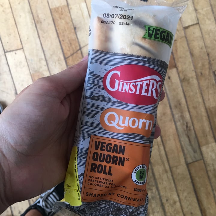 photo of Ginsters Vegan Quorn Roll shared by @sandra666 on  10 Jul 2021 - review