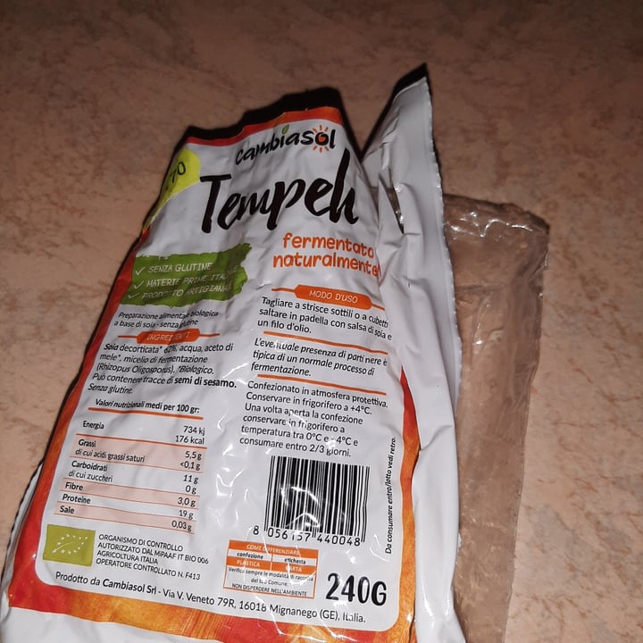 photo of Cambiasol Tempeh Fermentato shared by @tokiokeiko90 on  24 Mar 2022 - review