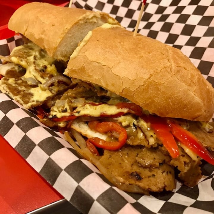 photo of DC Vegetarian Steak And Cheese Sub shared by @pdxveg on  05 Feb 2020 - review