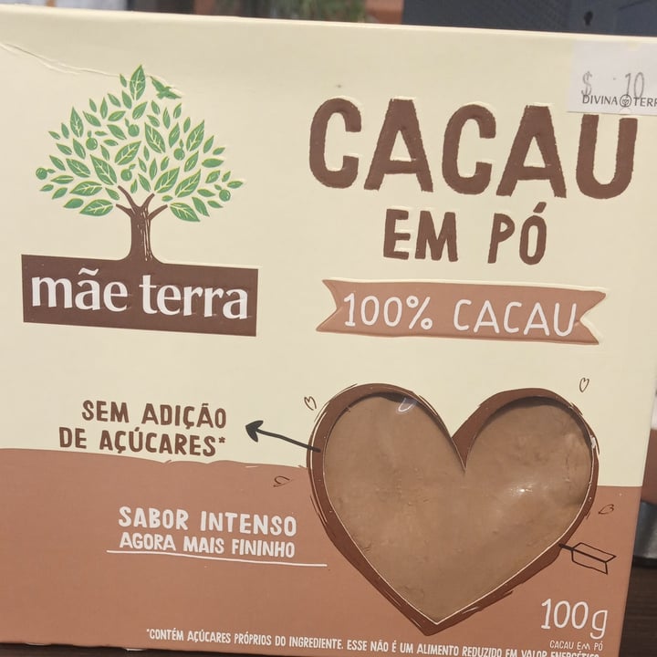 photo of Mãe Terra Cacau em Pó 100% shared by @qquel on  19 Apr 2022 - review