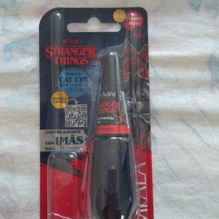 review photo of Impala Esmalte Stranger thinks Efeito Cat Eye shared by @ednassmera on 18 Jun 2022 - review