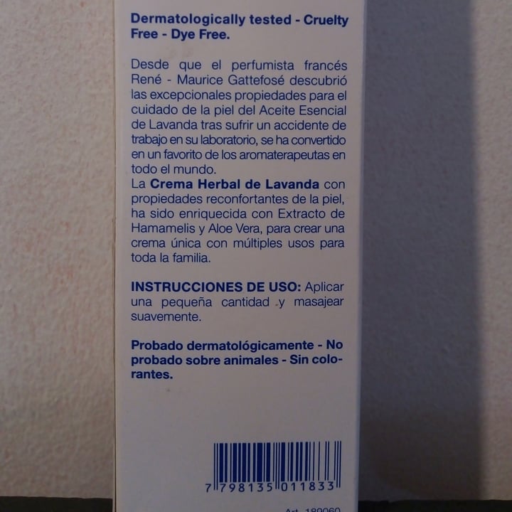 photo of Swiss Just Herbal Body Cream Lavanda shared by @mmaarrttiinnaa on  13 Oct 2020 - review
