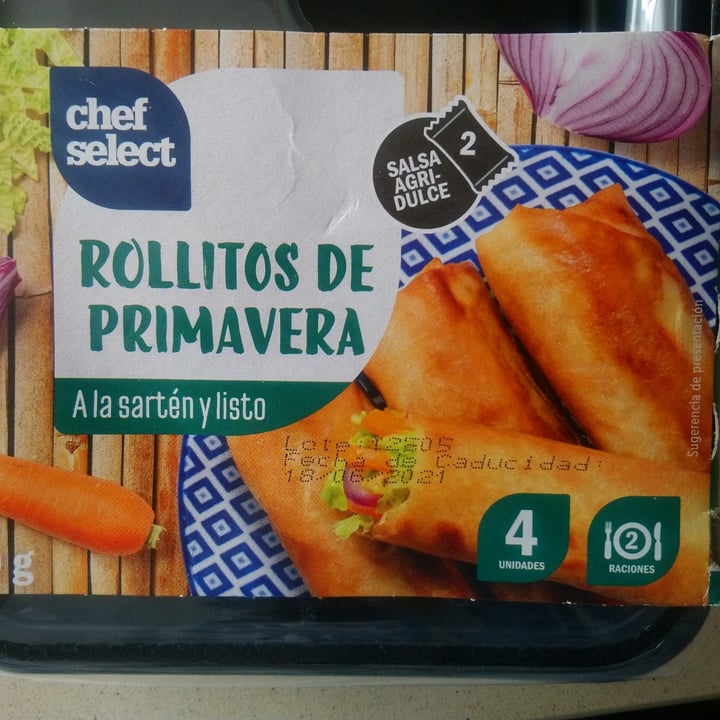 photo of Chef Select Rollitos de Primavera shared by @veg-ana on  23 Jun 2021 - review