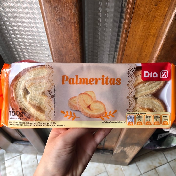 photo of Dia% Galletitas palmeritas shared by @annae on  30 Dec 2021 - review