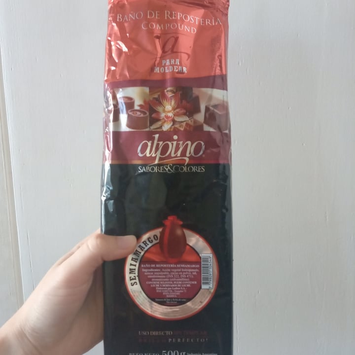 review photo of Chocolate Alpino Baño De Repostería Semiamargo shared by @sofiamusical on 06 Mar 2021 - review