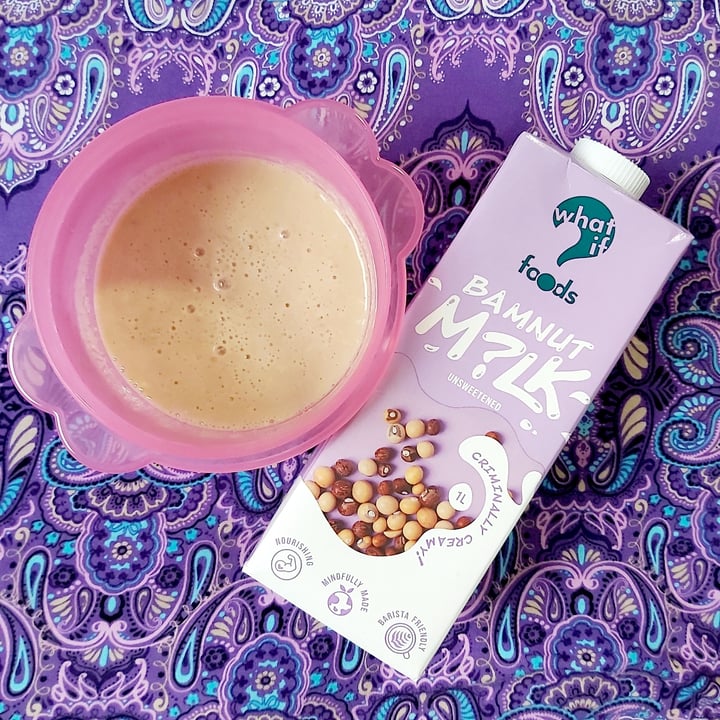 photo of WhatIF Foods BAMnut Plant Based Milk - Everyday shared by @herbimetal on  02 Nov 2021 - review