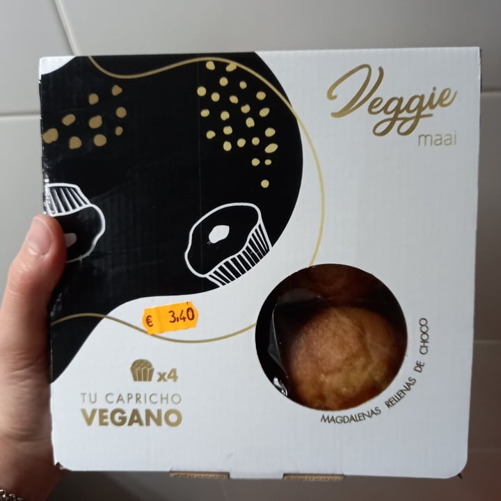 photo of Veggie Maai Magdalenas rellenas de choco shared by @mariegreen on  18 Dec 2021 - review