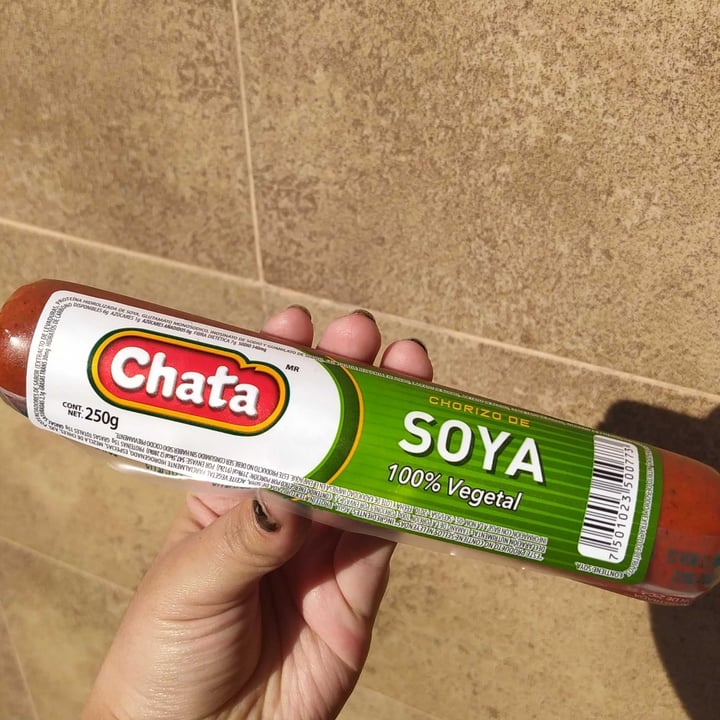 photo of La Chata Chorizo de soya shared by @cassiesimpover on  14 Oct 2021 - review