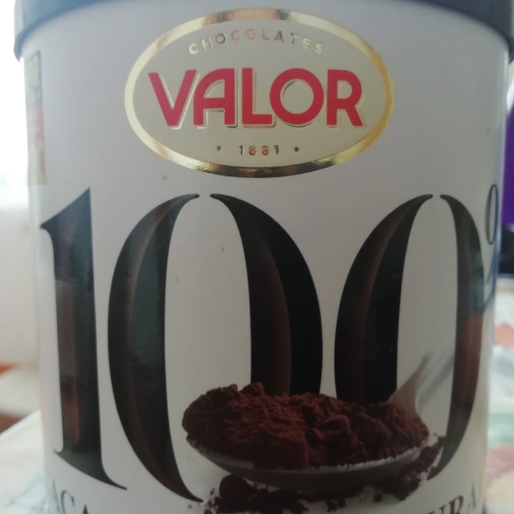 photo of Valor Cacao 100% Natural shared by @veganmodeon on  22 Apr 2020 - review