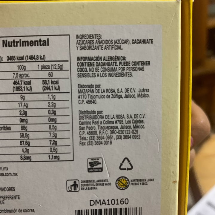 review photo of De la Rosa Mazapán Original shared by @mirandxlynnx on 17 Jun 2022 - review