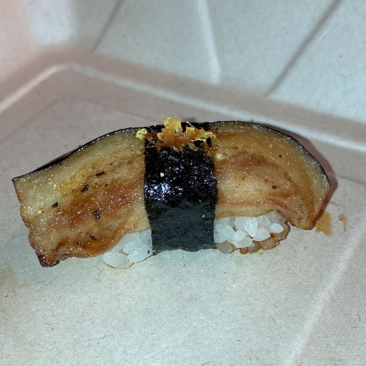 review photo of Mitate Eggplant Nigiri shared by @furleyjiffy on 10 Jan 2022 - review