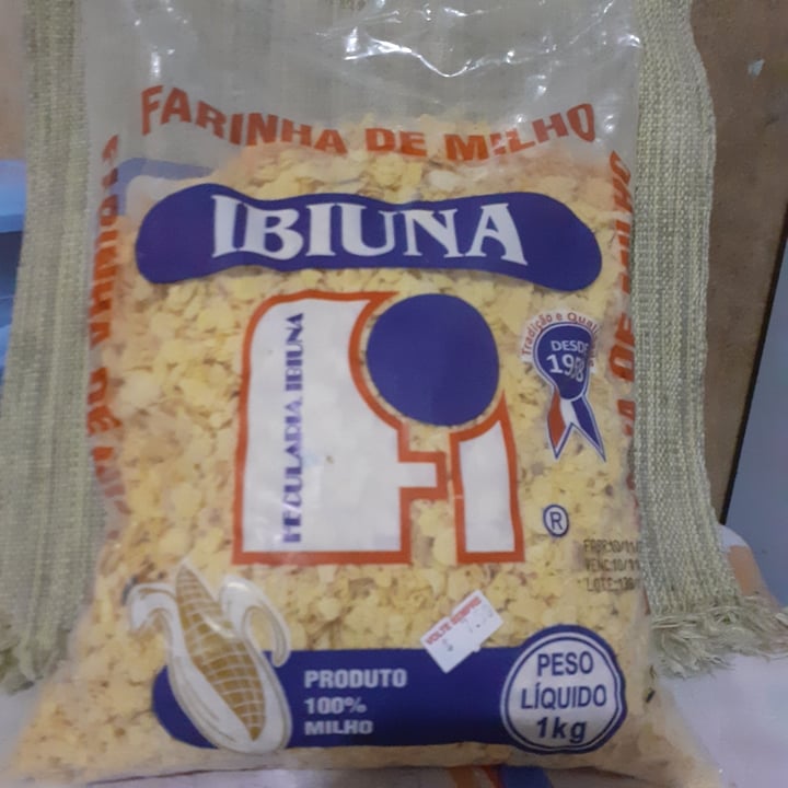 photo of Ibiúna Alimentos Ltda Farinha de Milho shared by @vivimartins on  02 Dec 2022 - review