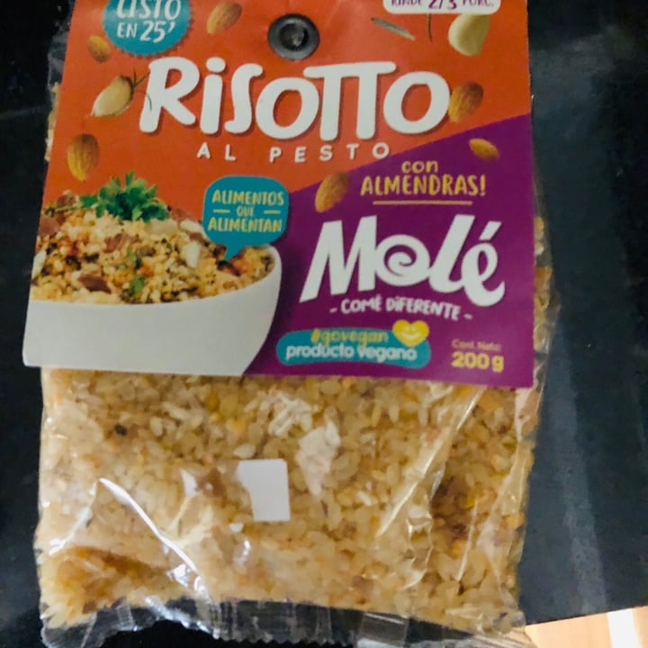 photo of Molé risotto al pesto shared by @vickydeb on  20 Jul 2020 - review
